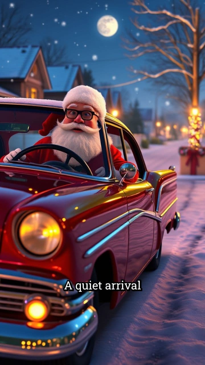 Santa's Modern Christmas Surprise