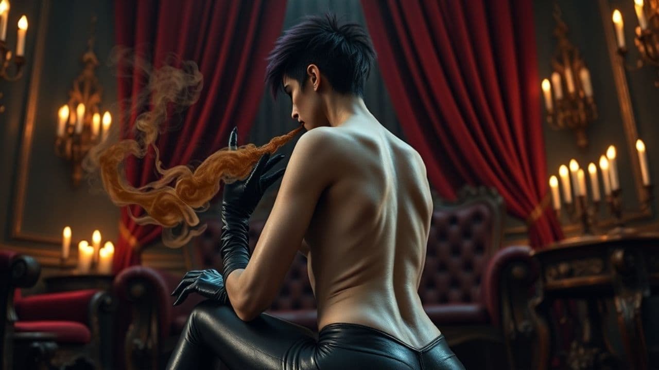 Inhale My Leather Glove