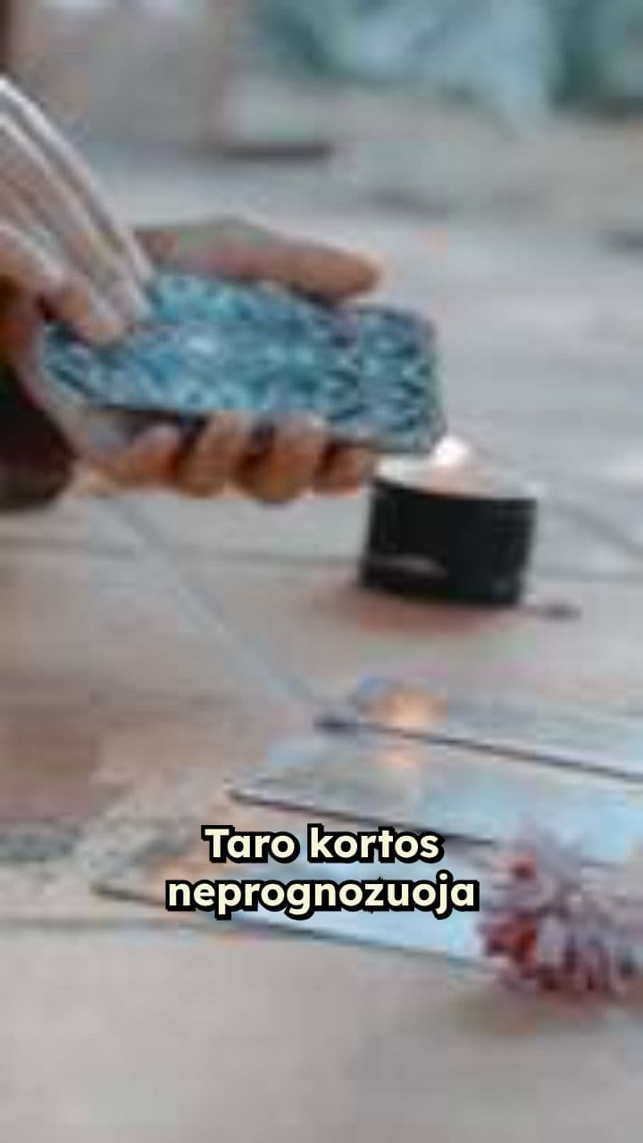 Taro kortos ir psichologinė būsena