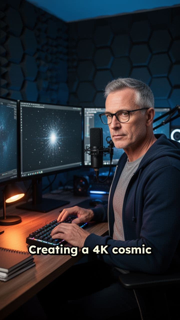 4K Cosmic Burst VFX Recipe