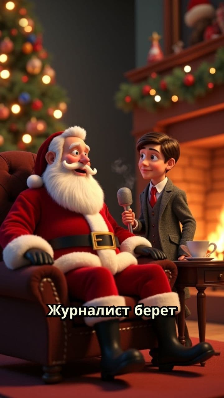 Интервью с Сантой о его оленях