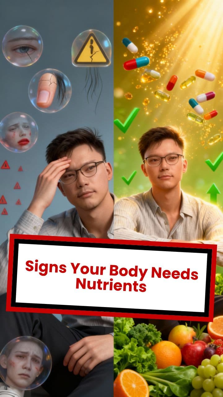 Signs Your Body Needs Nutrients