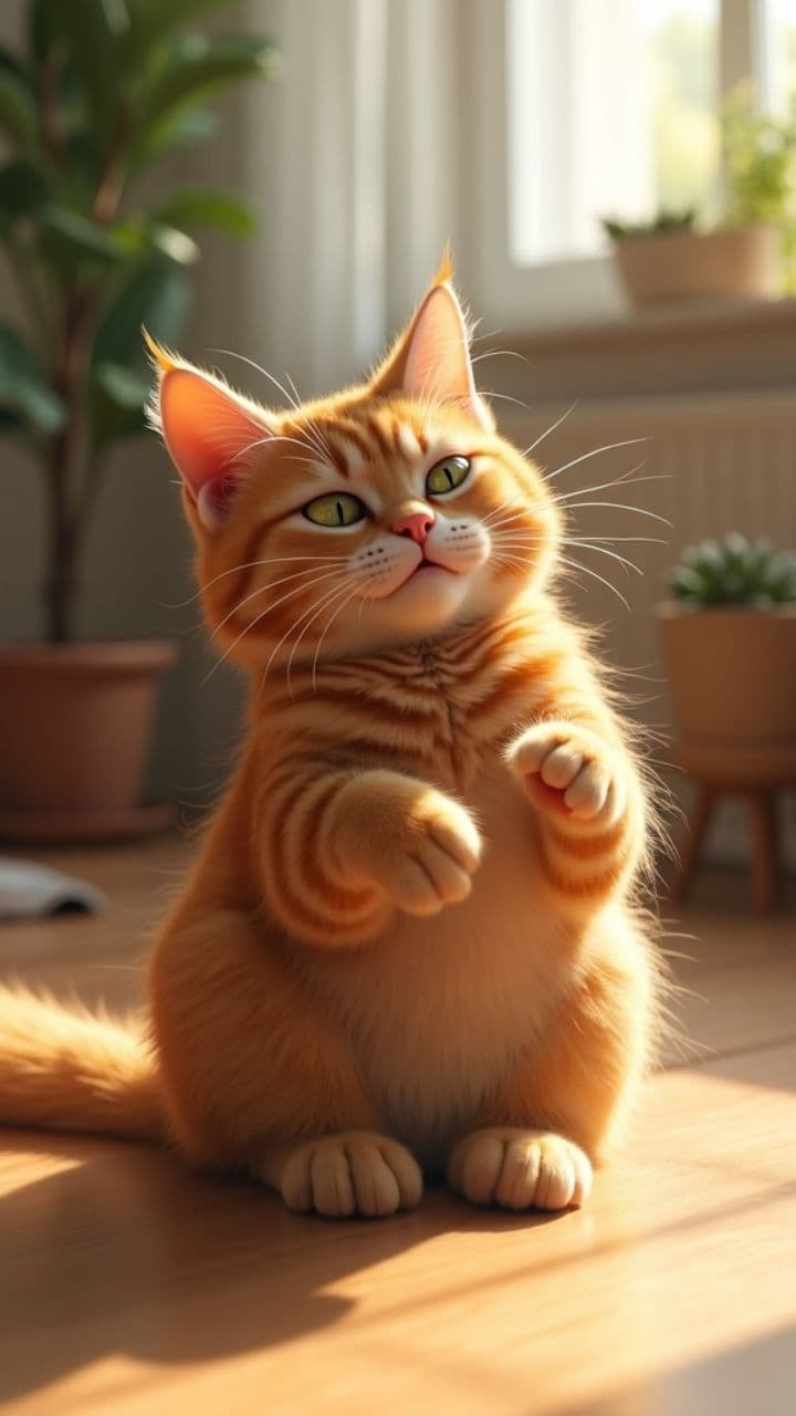 The Epic Life of a House Cat