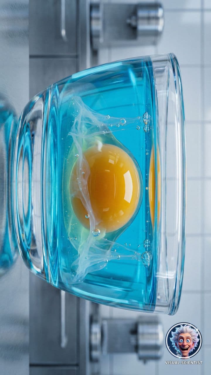 Extreme Macro Egg in Blue Sports Drink
