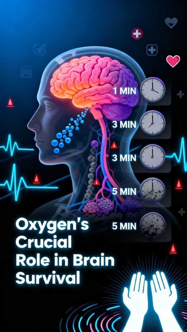 Oxygen's Crucial Role in Brain Survival