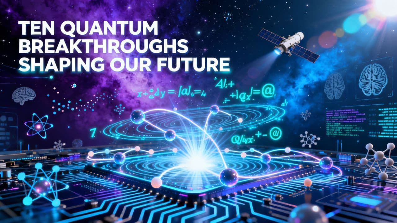Ten Quantum Breakthroughs Shaping Our Future