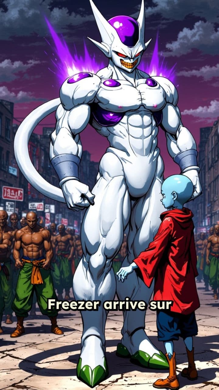 La résistance contre Freezer sur Terre