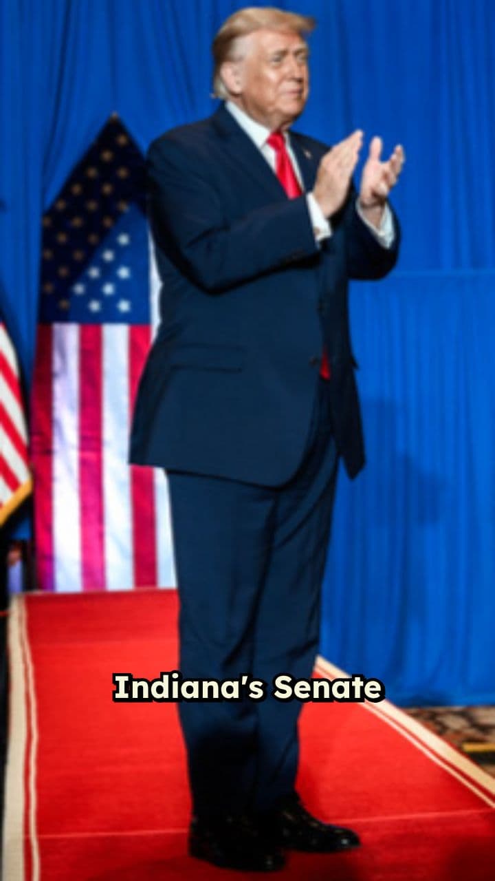 Indiana Senate Rejects Trump-Backed Redistricting Bill