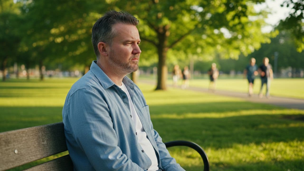 Lonely Reflections in the Park