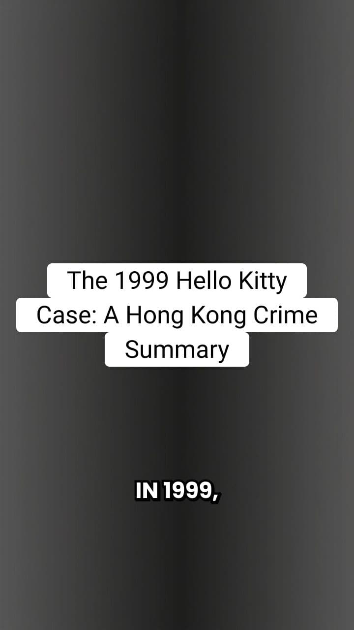 The Hello Kitty Case: A Hong Kong Crime Summary