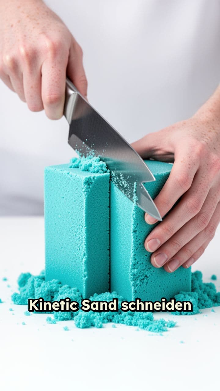 ASMR Schneiden: Sand, Seife, Slime & Presse