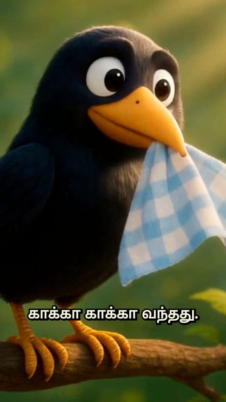 காகமும் அழும் குழந்தையும்