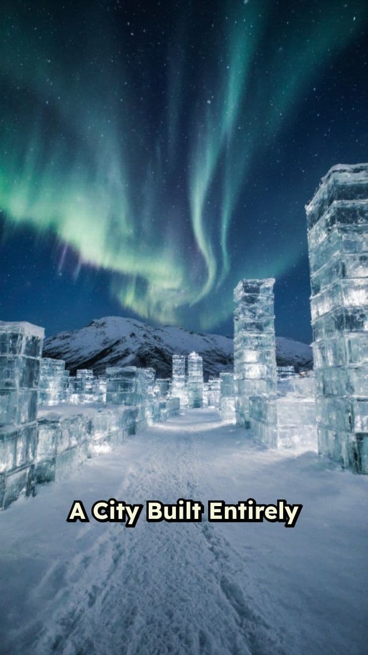 Ice City of Kirkenes, Norway