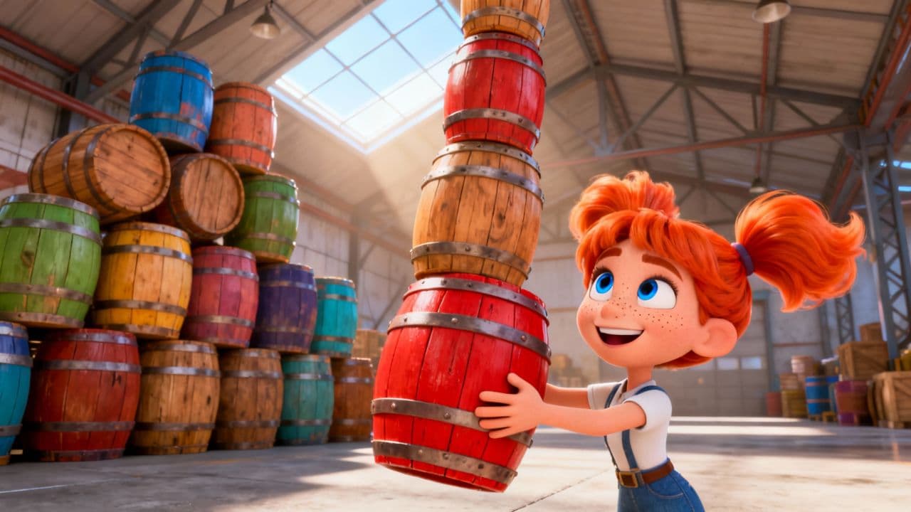 Stacking Barrels Anthem