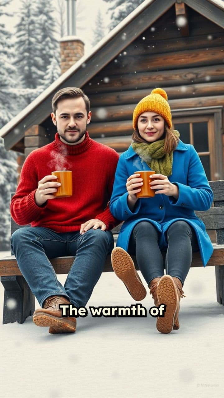 Cozy Winter Pencil Sketch