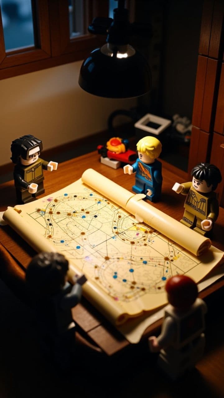 Fragments of the Hidden Map