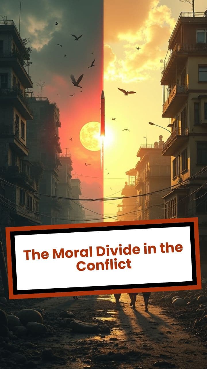 The Moral Divide in the Conflict