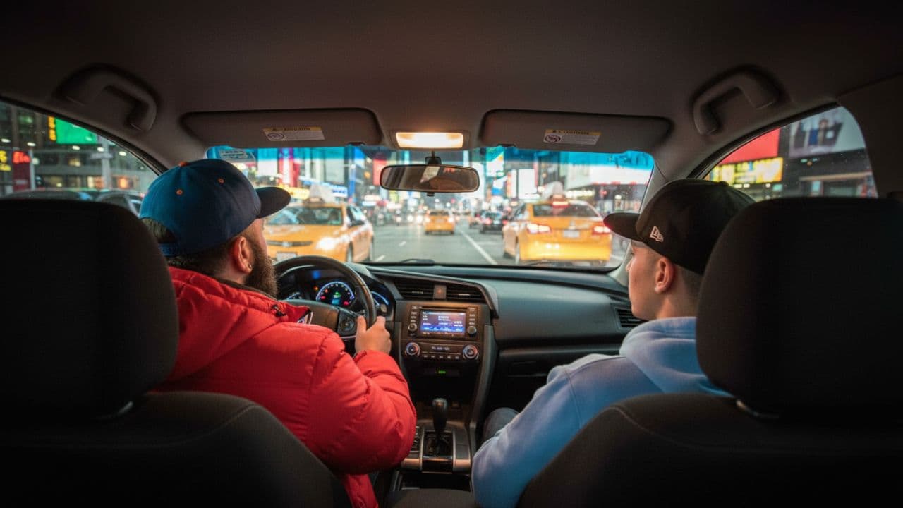 City Nights in a Honda Civic