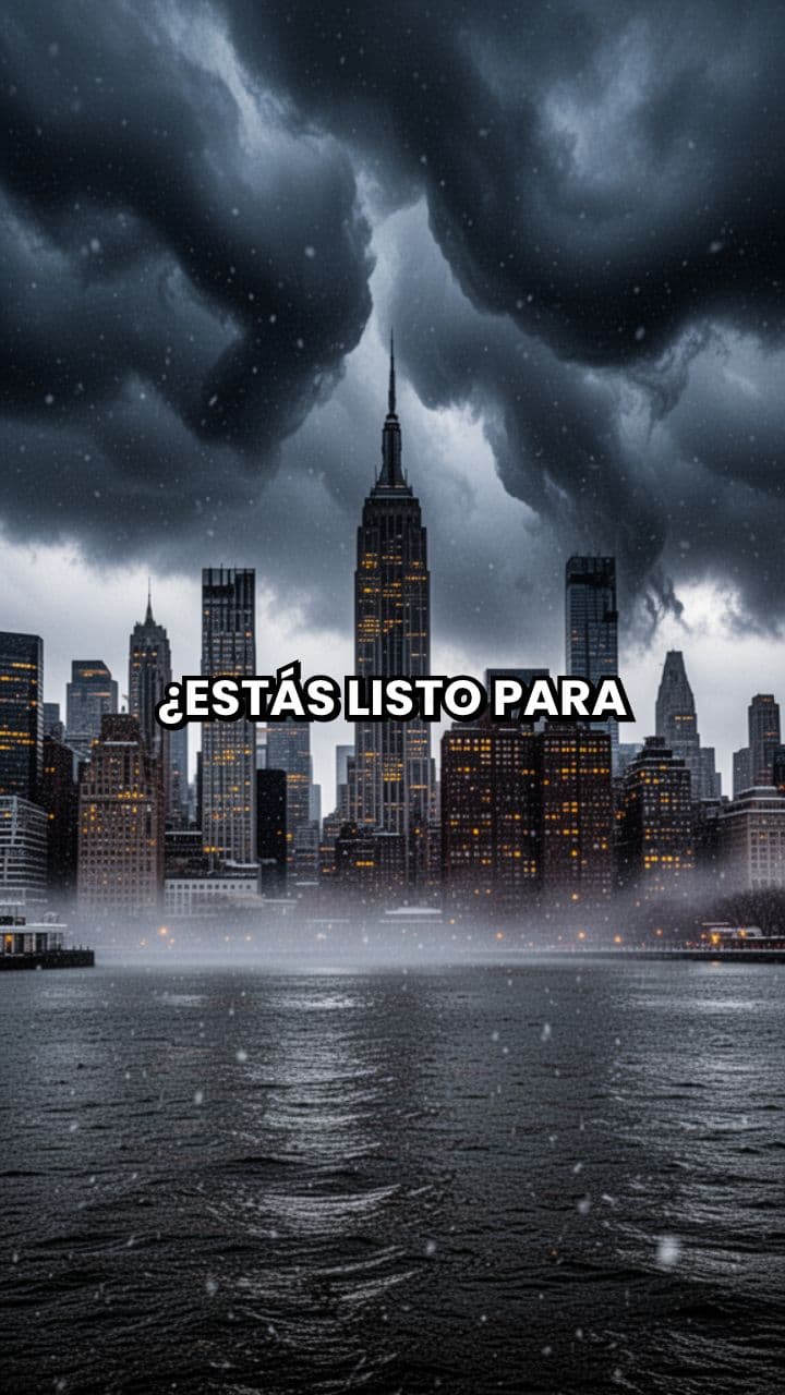 Nueva York ante fuerte tormenta de nieve