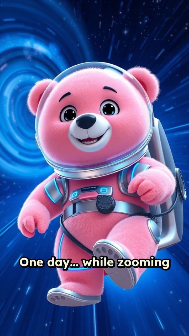 PP Bear's Emergency Landing on Earth