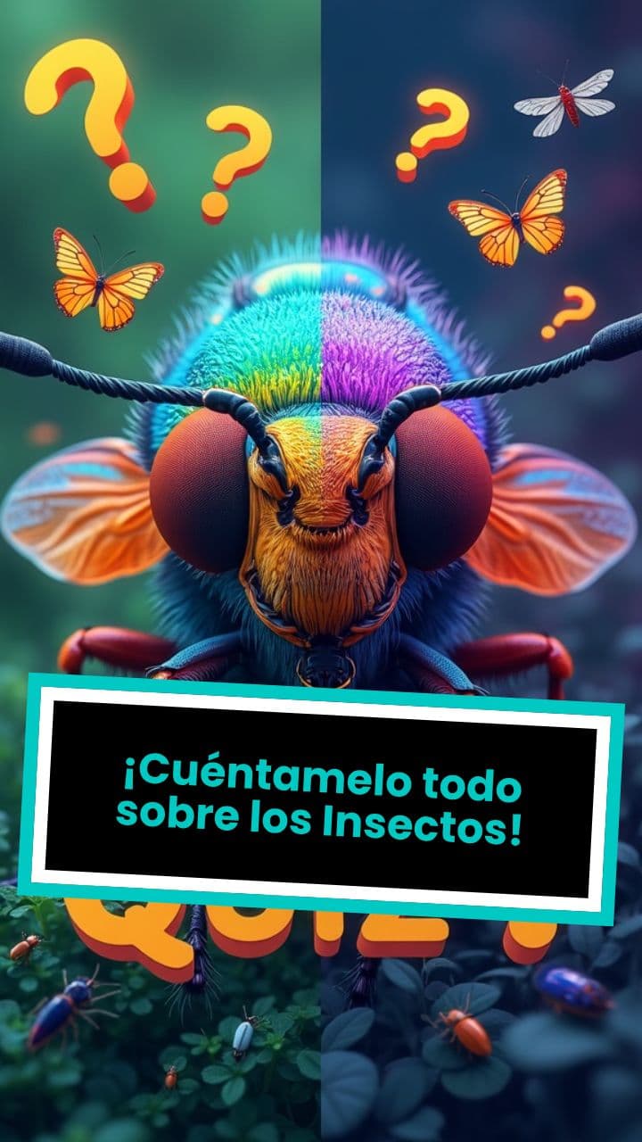 ¡Cuéntamelo todo sobre los Insectos!