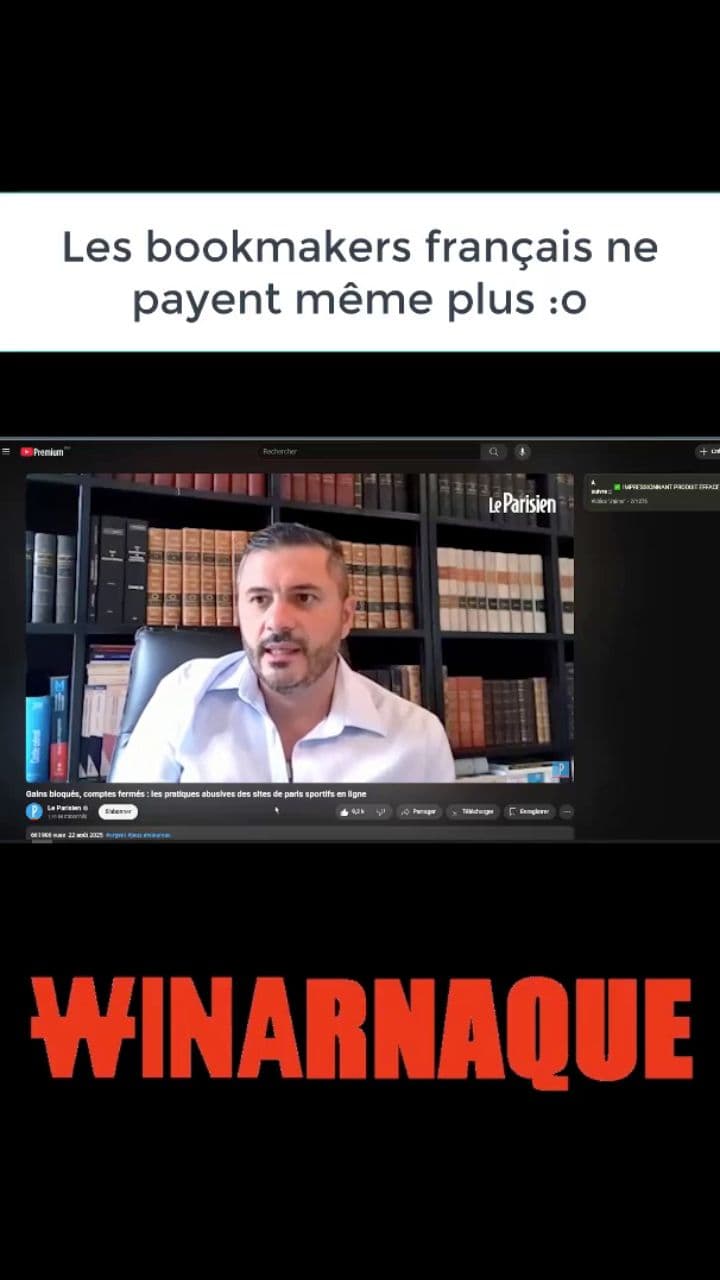 Problèmes de retrait chez Winamax