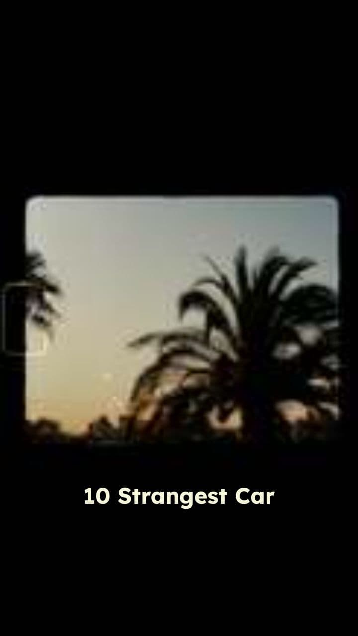 Strange Facts About Cars