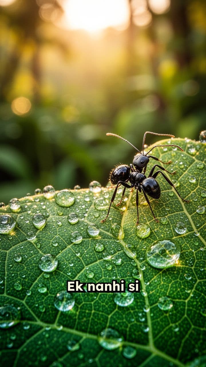 The Tiny Ant's Big Heart