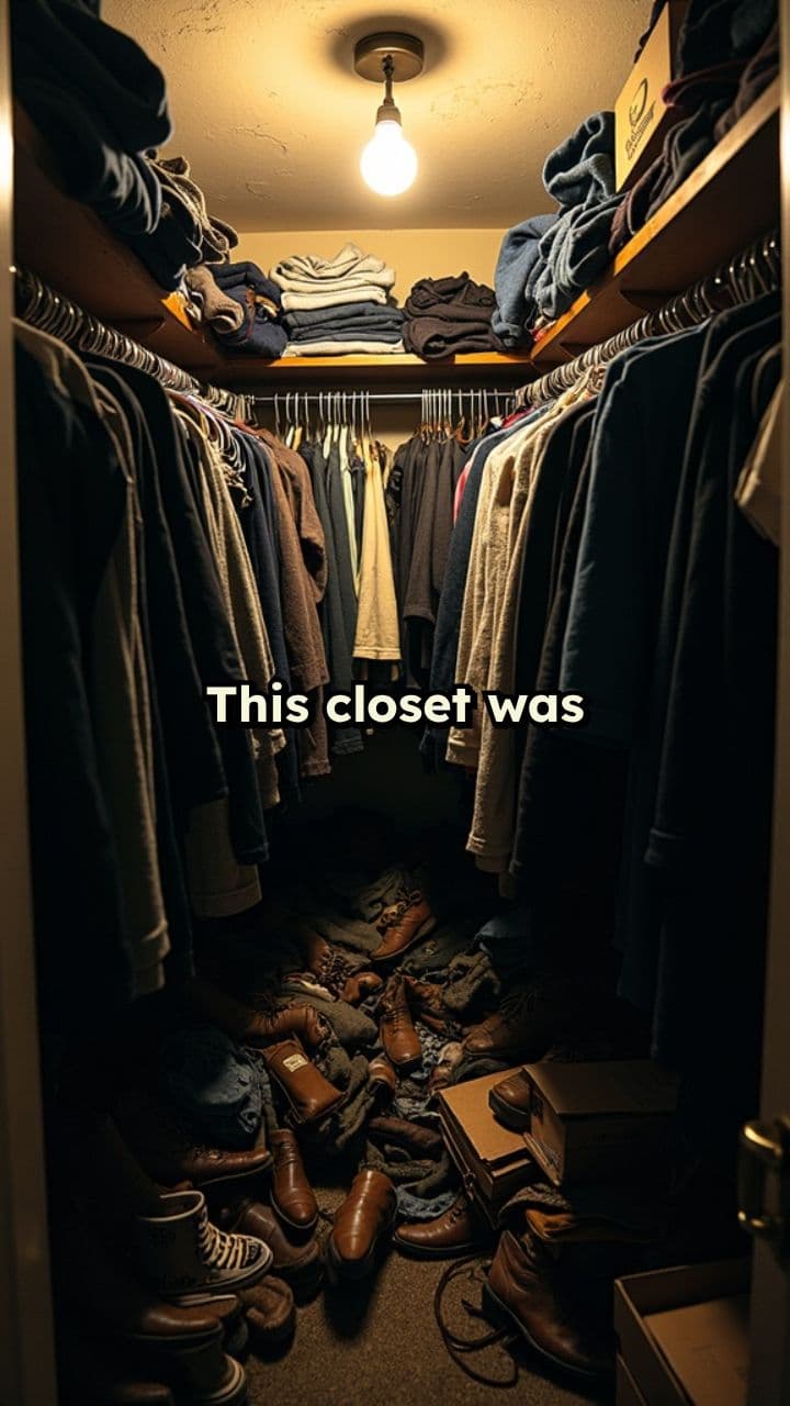 Walk-Through Closet Sliding Door Makeover