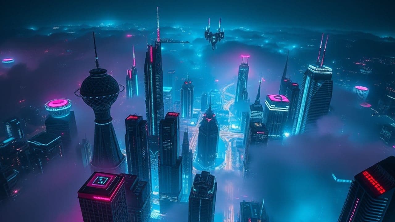 Industrial Pulse with French Spoken Word