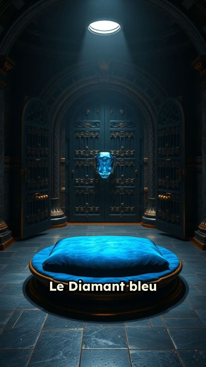 Le vol du Diamant bleu