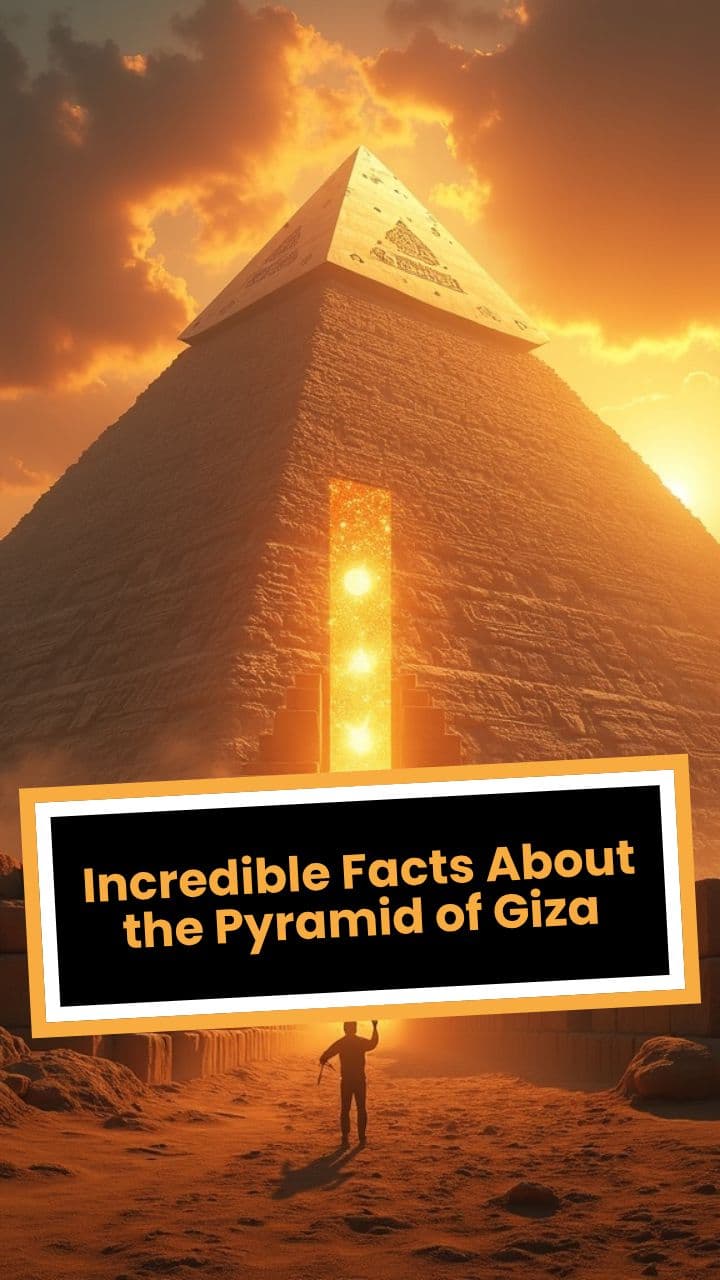 Incredible Facts About the Pyramid of Giza