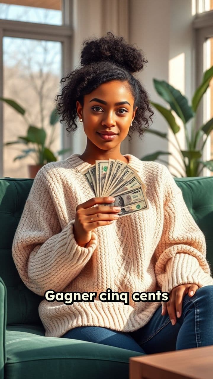 500€ en une semaine depuis ton canapé