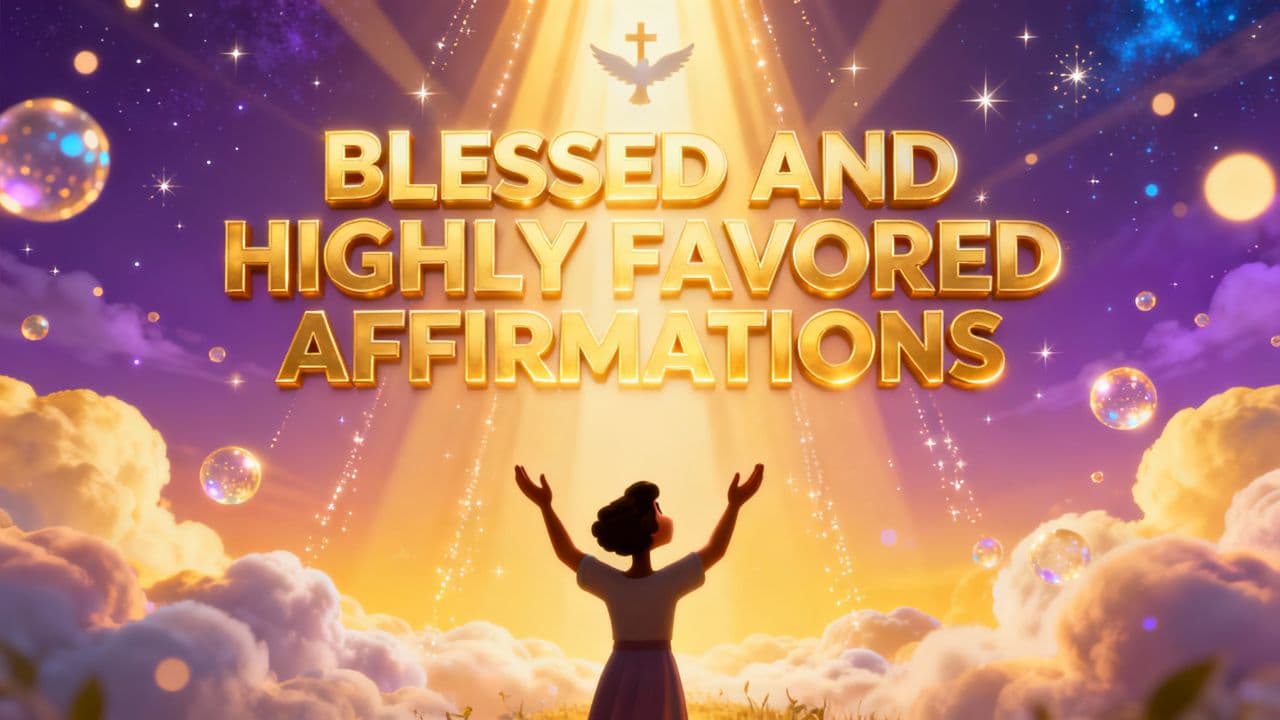 Blessed and Highly Favored Affirmations part 1