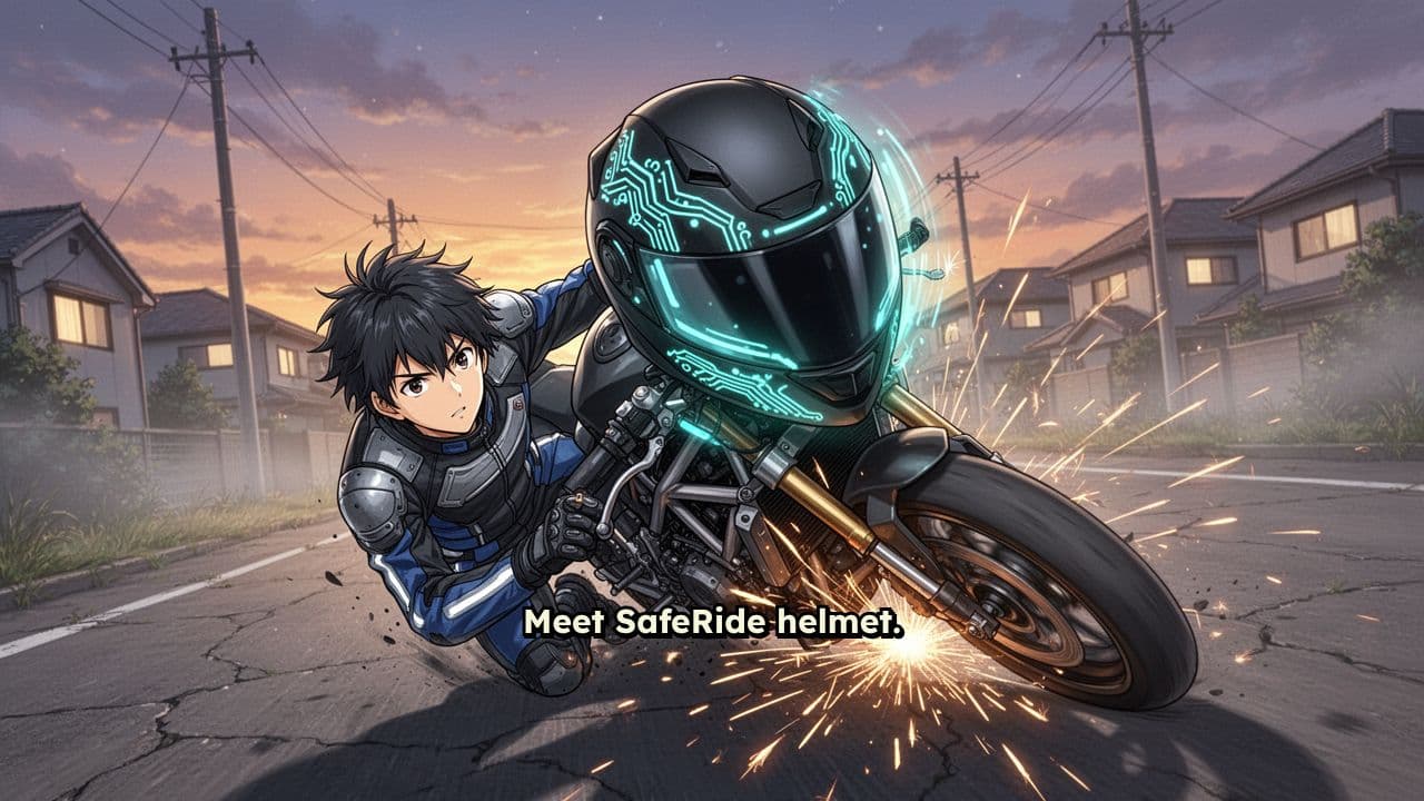 SafeRide Helmet Emergency Alert System