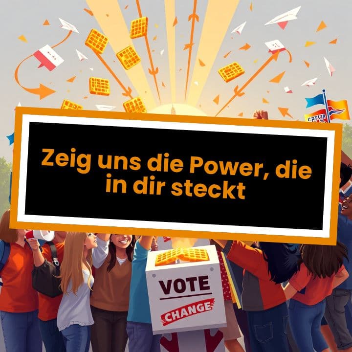 Zeig uns die Power, die in dir steckt