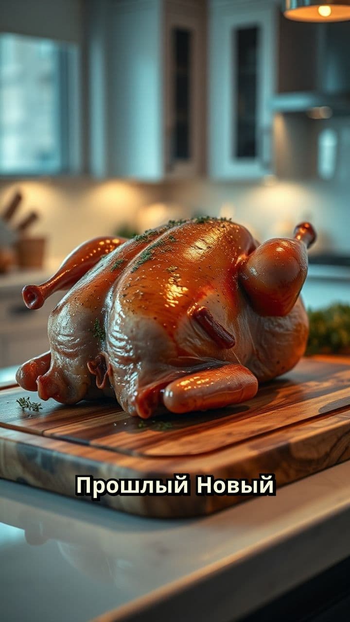 Утка с сюрпризом на Новый год