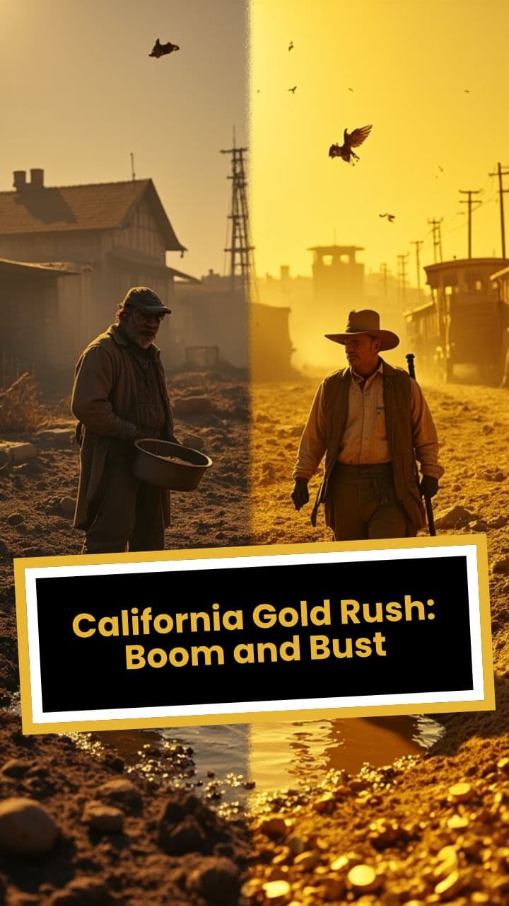 California Gold Rush: Boom and Bust