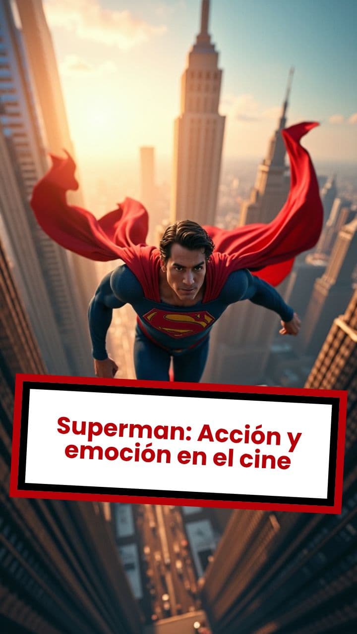 Superman: Acción y emoción en el cine