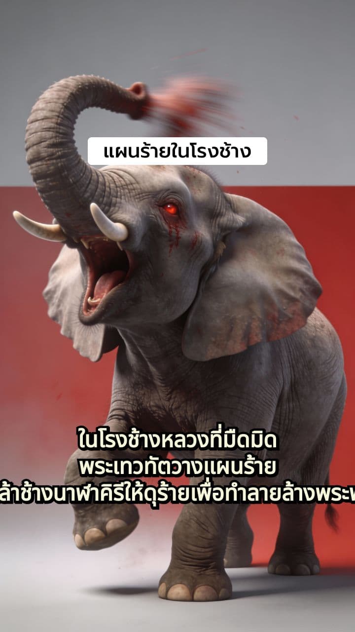 พลังแห่งเมตตาธรรม: ชัยชนะเหนือช้างนาฬาคิรี
