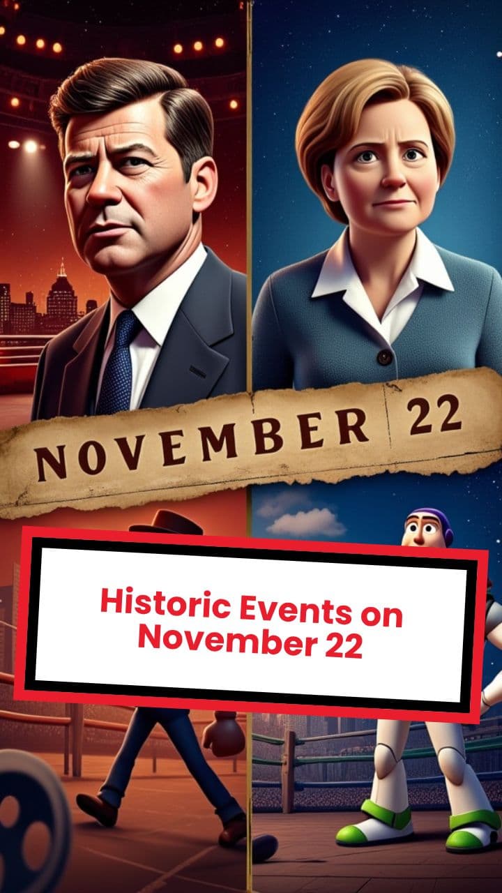Historic Events on November 22