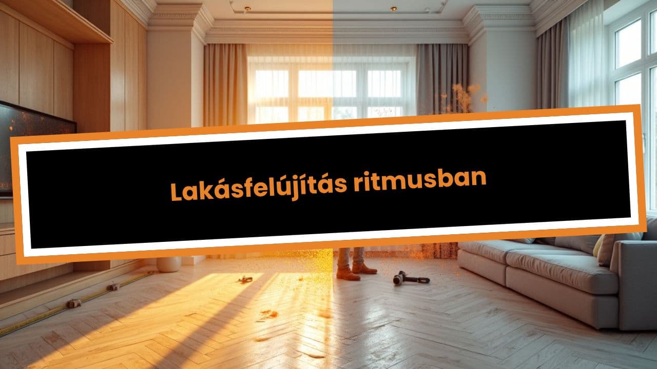 Lakásfelújítás ritmusban