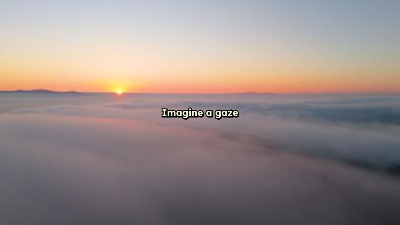 Jesus' Eyes from the Sky