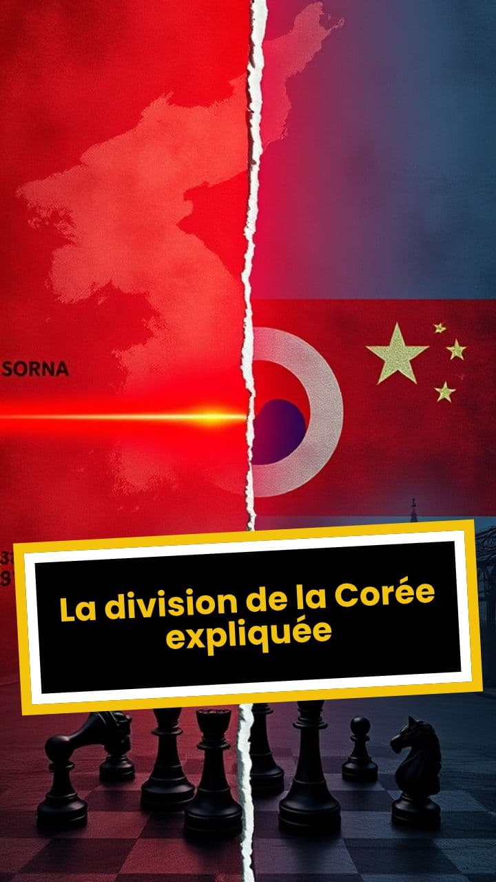 La division de la Corée expliquée