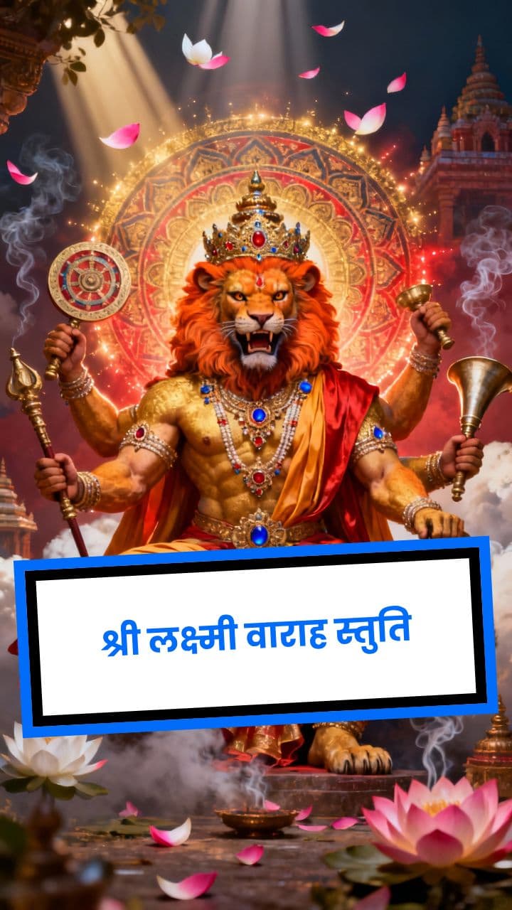 श्री लक्ष्मी वाराह स्तुति