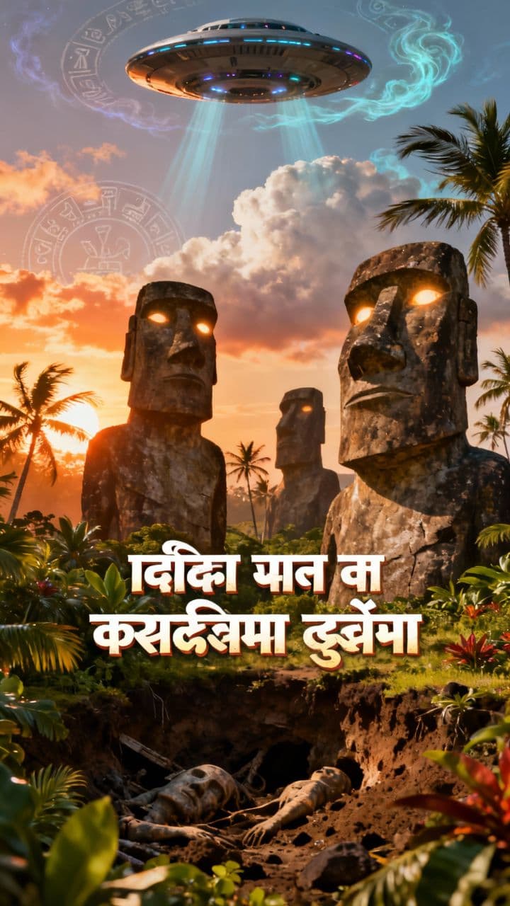 ईस्टर आइलैंड के रहस्यमय चेहरे