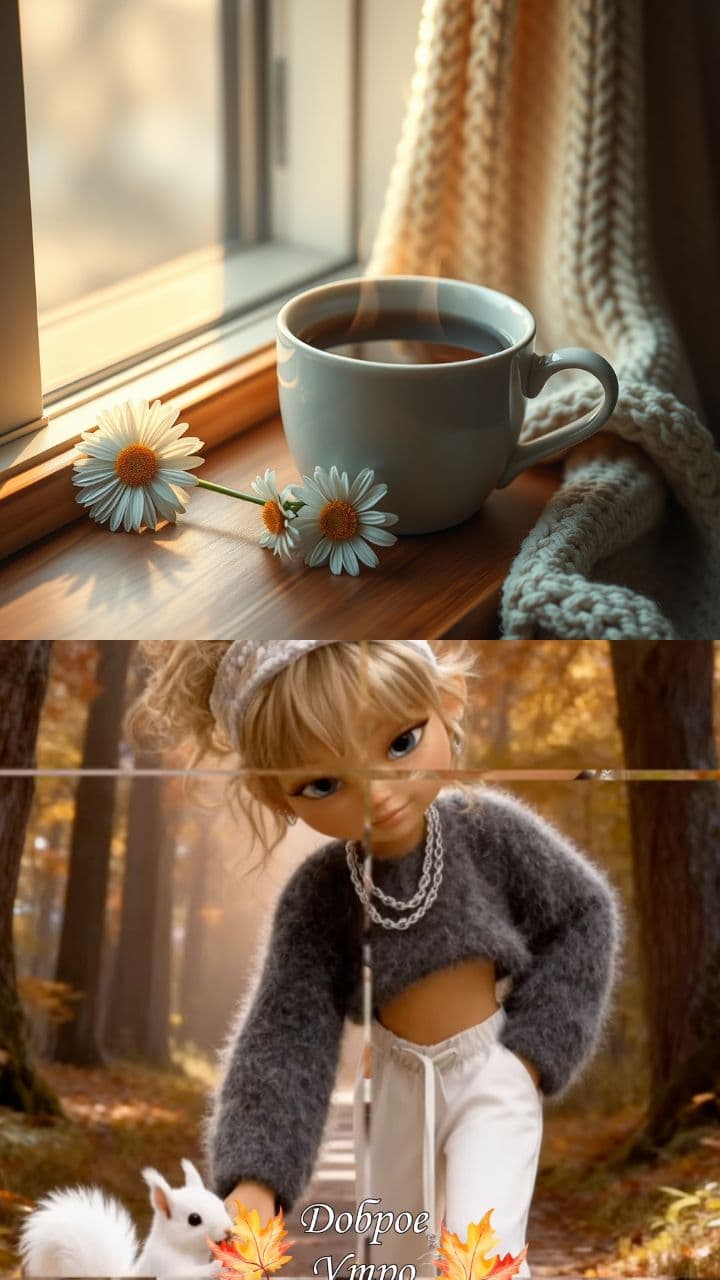 Утро начинается с улыбки