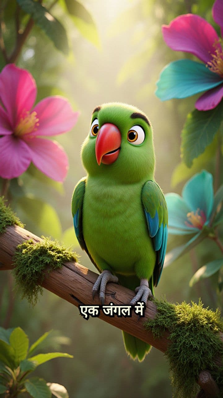 Mitthu the Brave Parrot