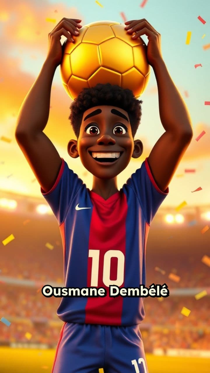 Dembélé Wins FIFA Best Award