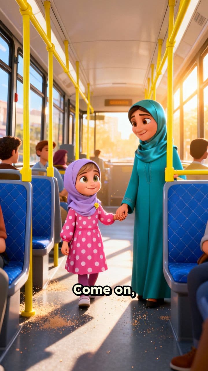 Abrar's Joyful Bus Journey